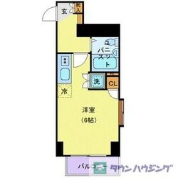 スパシエ大山カステールの物件間取画像